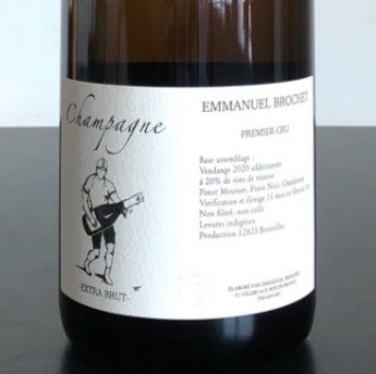 2024.9.27 임*님 전용 결제창 - Emmanuel Brochet Le Mont Benoit Premier Cru Extra Brut Champagne France (Base 2020)