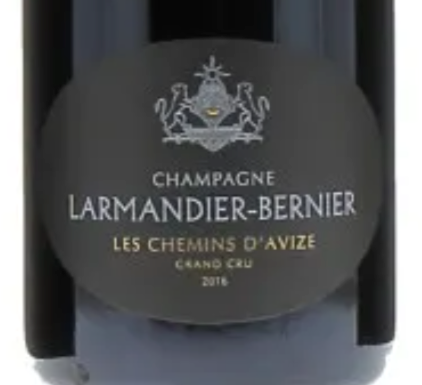 Larmandier-Bernier Champagne Grand Cru Les chemins d'avize 2016