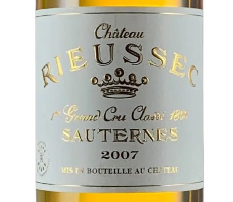Chateau Rieussec 2007