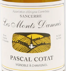 COTAT Pascal Sancerre Les Monts Damnés 2025 Blanc