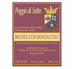 Poggio di Sotto Brunello di Montalcino 2021