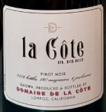 2023 Domaine de la Côte La Côte Pinot Noir Santa Rita Hills California U