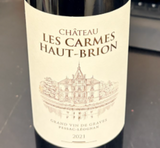 (밀랍손상) Château Les Carmes Haut Brion Pessac-Léognan Rouge Rouge 2021