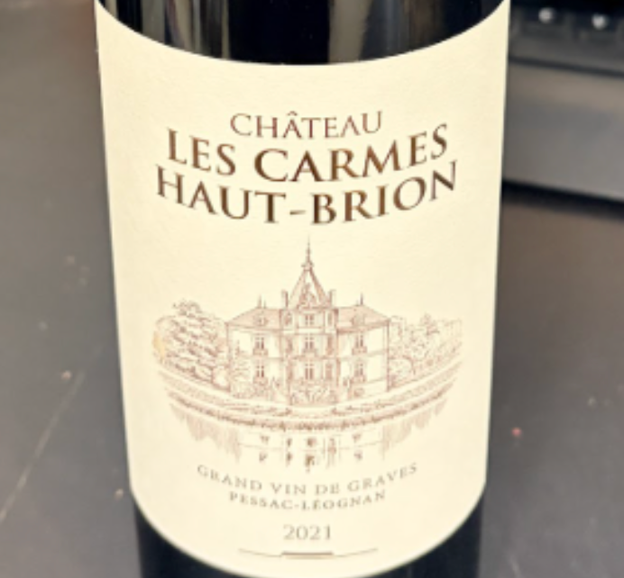 (밀랍손상) Château Les Carmes Haut Brion Pessac-Léognan Rouge Rouge 2021