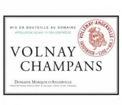 Domaine Marquis d'Angerville Volnay 1er Cru Champans 2018