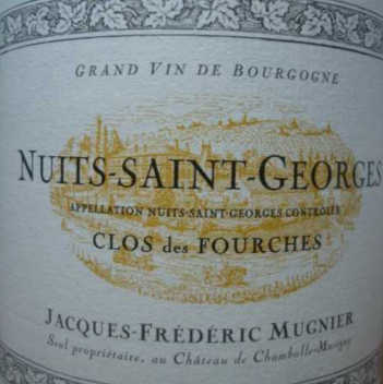 2026.10.22 탄포님 pick - Nuits Saint Georges Clos des Fourches J-F Mugnier 2023
